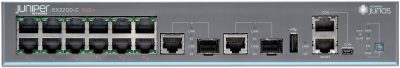 EX2200-C-12P-2G Juniper EX2200, Compact, Fanless, 12-Port 10/100/1000 BaseT (12-Ports PoE+) with 2 Dual-Purpose (10/100/1000 BaseT or SFP) Uplink Ports