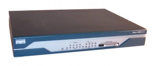 Cisco 1801 Router w/ ADSL, 8 port 10/100-T, Adv IP