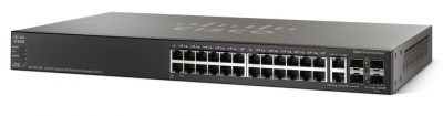 SG500-28P-K9-AU SG500-28P 28-port Gigabit POE Stackable Managed Switch