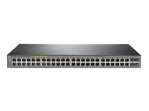 HPE 1920S 48G 4SFP PPoE+ 370W Switch, Partial PoE 1-24 Ports, Layer 3, Web-Managed, Limited Lifetime Warranty