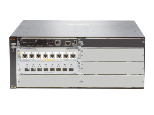 Aruba 5406R 8XGT PoE+ / v3 zl2 Switch Includes 8-Port PoE+ zl2 & 8P 10GbE SFP+ Modules, No Power Supply Unit