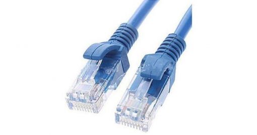 5m Cat 5E RJ45 - RJ45 Network Cable - Colour: Blue