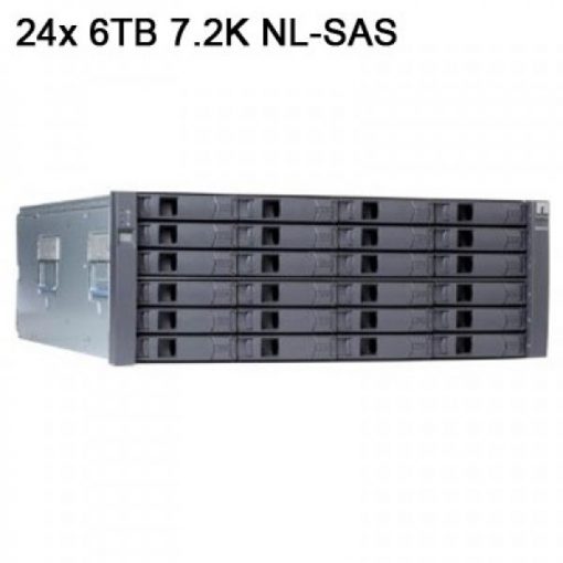 NetApp DSK SHLF,24x6.0TB,7.2K,6G,1P,SK