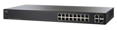 SLM2016T-AU CISCO (SLM2016T-AU) SG 200-18 18-PORT GIGABIT SMART SWITCH