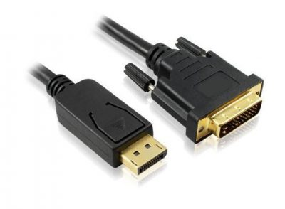 022.002.0399 3m DisplayPort Male to DVI-D Male Cable | Black 022.002.0399