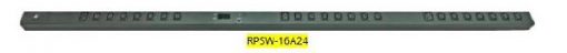 RPSW-16A24 Powershield Network Switched PDU with 21 x 10A & 3 x16A IEC outputs 16A Input plug RPSW-16A24