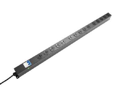 RPR-15VMCB PowerShield RPR-15VMCB Power Distribution Unit Unmanaged 15 Way Vertical PDU with 15 Australian Sockets, 10A Input, power Cord -2m RPR-15VMCB