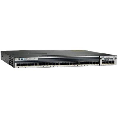 WS-C3750X-24S-E Cisco Catalyst 3750X 24 Port GE SFP IP Services WS-C3750X-24S-E