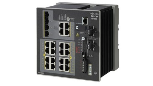 Cisco IE40004 xSFP1G w/ 8x1GPoE, 4x 1GCombo, LAN Base IE-4000-4GS8GP4G-E