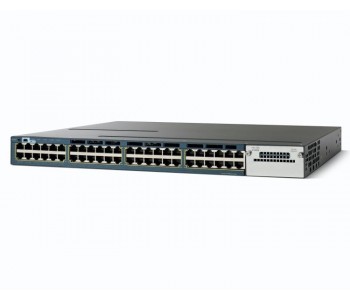 WS-C3560X-48P-S Cisco Catalyst 3560X 48 Port PoE IP Base WS-C3560X-48P-S