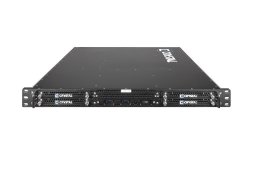 CRYSTAL GROUP RS132L24 RUGGED 1U SERVER