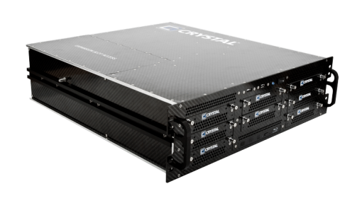 CRYSTAL GROUP RS378P RUGGED 3U CARBON FIBER SERVER