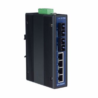 EKI-2526S-AE Advantech EKI-2526S 4FE+2FE SC Single-mode Unmanaged Ethernet Switch