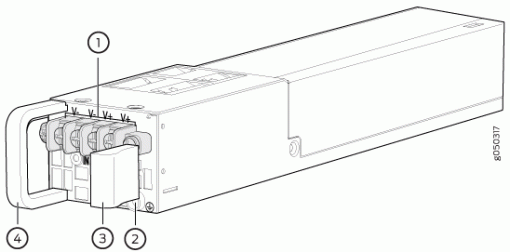 Juniper DC Power Supply for QFX5100-96S and QFX5200-32C