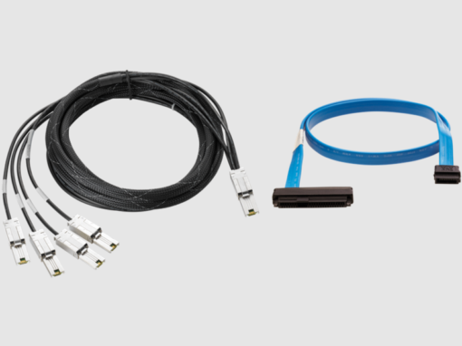 AN975A HPE StoreEver 2M External Mini‑SAS to 4x1 Mini‑SAS Cable