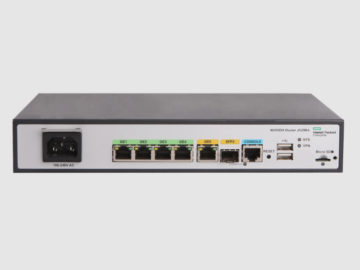 HPE MSR954 1GbE SFP 2GbE‑WAN 4GbE‑LAN CWv7 Router